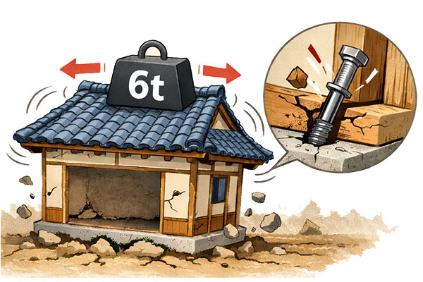 重い屋根のリスク