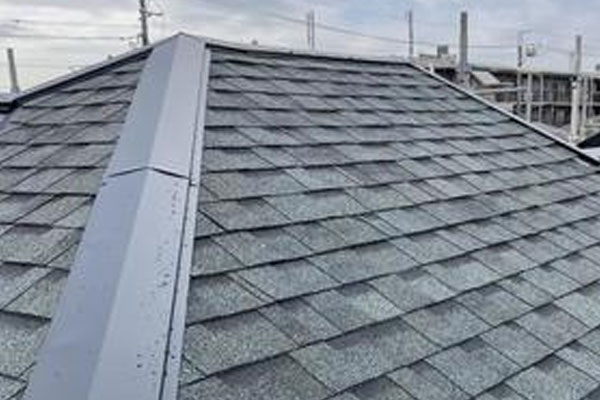 屋根棟板金取替え